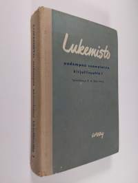 Lukemisto uudempaa suomalaista kirjallisuutta 1