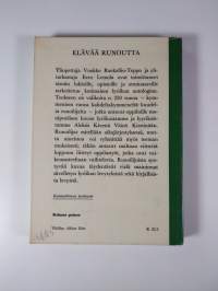 Elävää runoutta : Valikoima suomalaista lyriikkaa