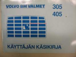 Volvo BM  Valmet 305 405 Instruktionsbok