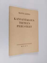 Kansantaloustieteen perusteet