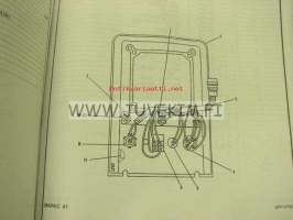 Caterpillar 988B Wheel Loader Parts Manual I-III (3408 engine) -kuormaaja varaosaluettelo 3-osaisena