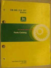 John Deere  CB 300, 219, 221 Balers parts catalog