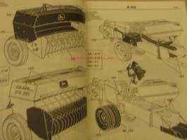 John Deere  CB 300, 219, 221 Balers parts catalog