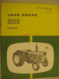 John Deere 3120 Traktor Betriebsanleitung