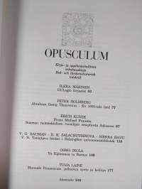 Opusculum 2-4/1991 : Kirja- ja oppihistoriallinen aikakauskirja = Bok- och lärdömshistroisk tidskrift