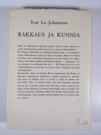 Rakkaus ja kunnia