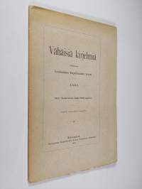 Vähäisiä kirjelmiä XXXII : Jaakko Fredrik Lagervall : kirjallisuushistoriallisia piirteitä