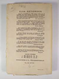 Elva årtionden ur Finlands historia 4 : 1908-1917