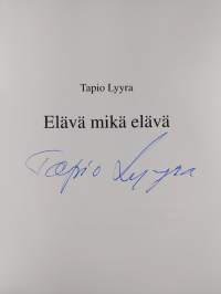 Elävä mikä elävä (signeerattu)