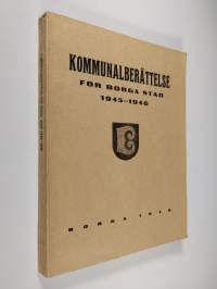 Kommunalberättelse för Borgå stad 1945-1946