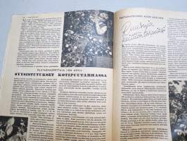 Kotiliesi 1941 nr 17, syyskuu I, 1.9.1941, Kansikuvitus Martta Wendelin, Kodit ja suuri aika, Yhteisvoimin avuttomien avuksi, Työtytöt, Vihannestalkoot, Kalaa, ym.