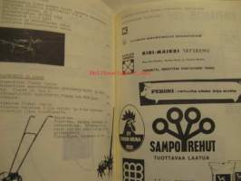 Näyttelytuulia K-kaupasta 1970  -tuoteluettelo
