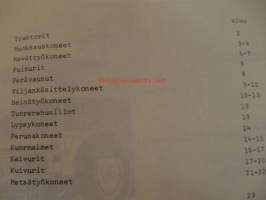 Näyttelytuulia K-kaupasta 1970  -tuoteluettelo