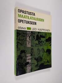 Opastusta maatilatalouden opetukseen