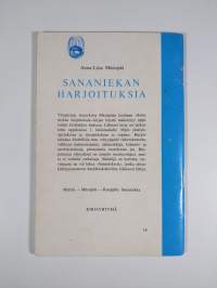 Sananiekan harjoituksia