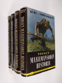 Toisen maailmansodan historia 1-4 : Saksan alkumenestykset ; Sota laajenee ; Sodan käänne ; Saksan luuhistuminen