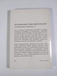 Tilastolliset perusmenetelmät : psykometriikan metodeja 1