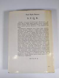 S.P.Q.R. : romaani nykypäivien Roomasta