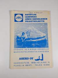 Suomalainen Pursi-Seura r.y. - vuosikirja 1978