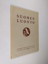 Suomen luonto : Suomen luonnonsuojelun vuosikirja 1954