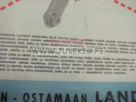 Landmaster 150 puutarhatraktori -myyntiesite
