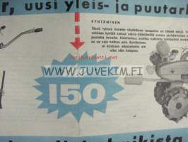 Landmaster 150 puutarhatraktori -myyntiesite