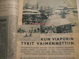 Hakkapeliitta 1938 nr 15-16, valkoisten salaiset harjoitukset punaisessa Helsingissä