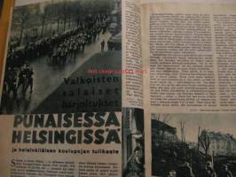 Hakkapeliitta 1938 nr 15-16, valkoisten salaiset harjoitukset punaisessa Helsingissä