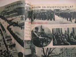 Hakkapeliitta 1938 nr 15-16, valkoisten salaiset harjoitukset punaisessa Helsingissä