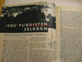 Hakkapeliitta 1938 nr 15-16, valkoisten salaiset harjoitukset punaisessa Helsingissä