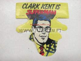 Superman Stickers 1978 -Clark Kent is superman tarra