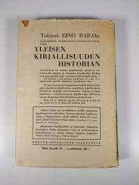 Yleisen kirjallisuuden historia 3, Renessanssi ja barokki