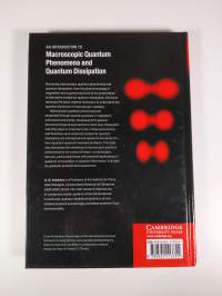 An Introduction to Macroscopic Quantum Phenomena and Quantum Dissipation