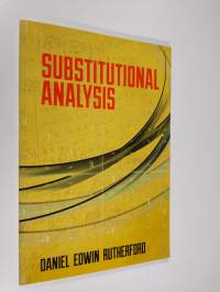 Substitutional Analysis (ERINOMAINEN)