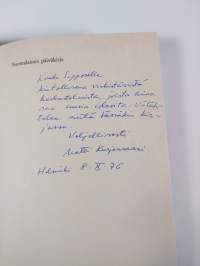 Suomalainen päiväkirja 20 vuotta sitten : uudet päätelmät (signeerattu)