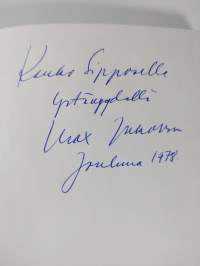 Paasikivi Tukholmassa : J. K. Paasikiven toiminta Suomen lähettiläänä Tukholmassa 1936-39 (signeerattu)