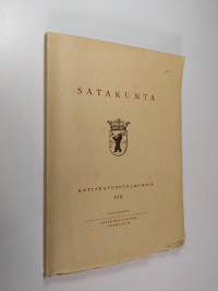 Satakunta : kotiseutututkimuksia 8