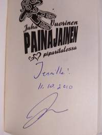 Painajainen piparitalossa (signeerattu, tekijän omiste)