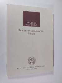 Realistisen kuntateorian haaste : poeettisen realismin näkökulma kuntatutkimuksen metodologiseen ja teoreettiseen infrastruktuuriin (signeerattu)