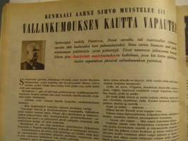 Suomen Kuvalehti 1954 nr 43, rataa asemaväli vuodessa