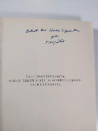 Valtiosopimuksista, niiden tekemisestä ja oikeudellisesta vaikutuksesta (tekijän omiste)