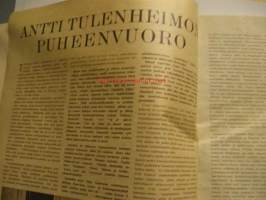 Suomen Kuvalehti 1947 nr 10  8.3.1947 , sotamarsalkan lapsuus (Bernand Law Montgomery) Taidegrafiikkaa Ateneumin kokoelmiin ( mm. Tuulikki Pietilän