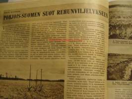 Suomen Kuvalehti 1947 nr 10  8.3.1947 , sotamarsalkan lapsuus (Bernand Law Montgomery) Taidegrafiikkaa Ateneumin kokoelmiin ( mm. Tuulikki Pietilän