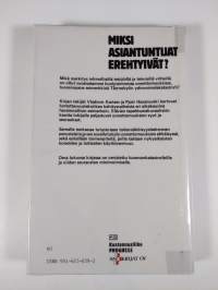 Miksi asiantuntijat erehtyivät