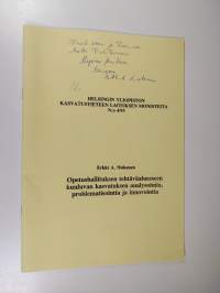 Opetushallituksen tehtäväalueeseen kuuluvan kasvatuksen analysointia, problematisointia ja innovointia (signeerattu)