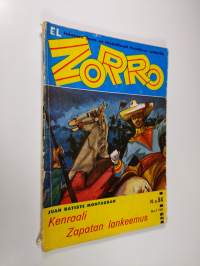 El Zorro del Castelrey n:o 9/1962 : Kenraali Zapatan lankeemus