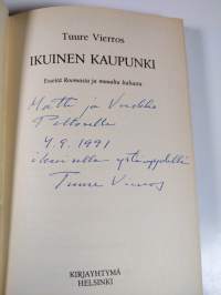 Ikuinen kaupunki : esseitä Roomasta ja muualta Italiasta (signeerattu)