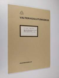 Valtion henkilöstökouluttajien ammattikuvatutkimus