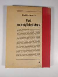 Uusi kauppatyölainsäädäntö
