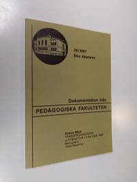 Yrkespedagogisk litteratur i Finland 1985 : monografier, tidskriftsartiklar